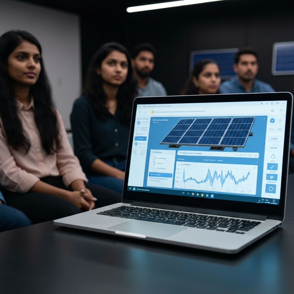 Capacitacion en IA para energia solar